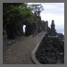 Weg zu Tempel auf Lombok
